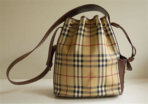 burberry bucket bag vintage|older model burberry handbags.